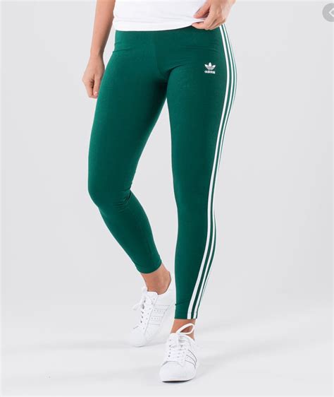 Adidas green leggings